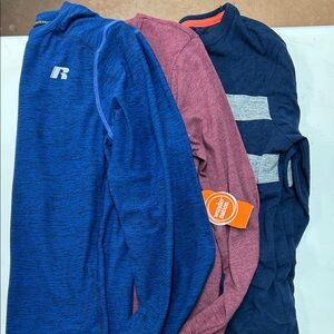 Youth Boys 3 Long Sleeve Shirts